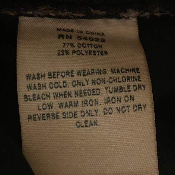 Gap - Always Skinny Zipper Detail Black Velvet Jeans - size 27 - Picture 8 of 14